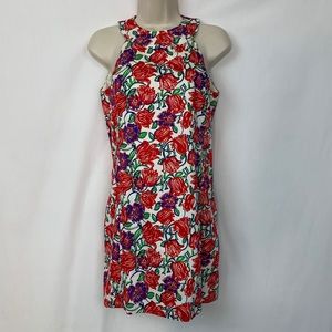 Lilly Pulitzer Dress 2 Floral Print Halterneck